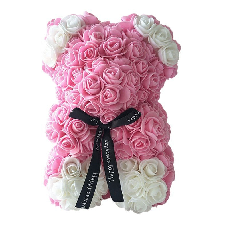 Artificial Flower Bear Preserved Flower Foam Bear