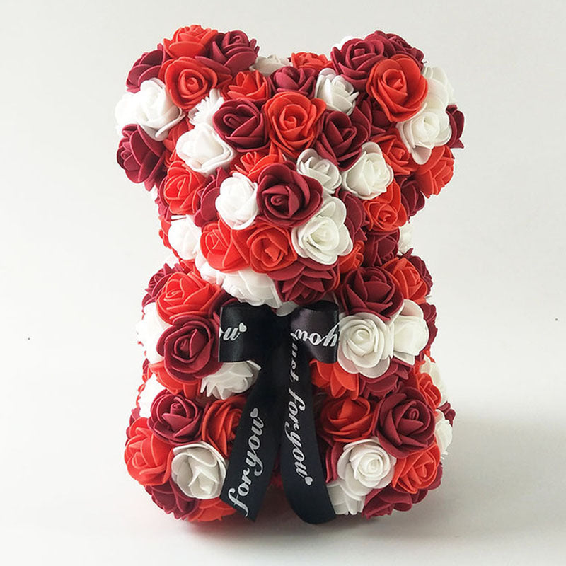 Artificial Flower Bear Preserved Flower Foam Bear
