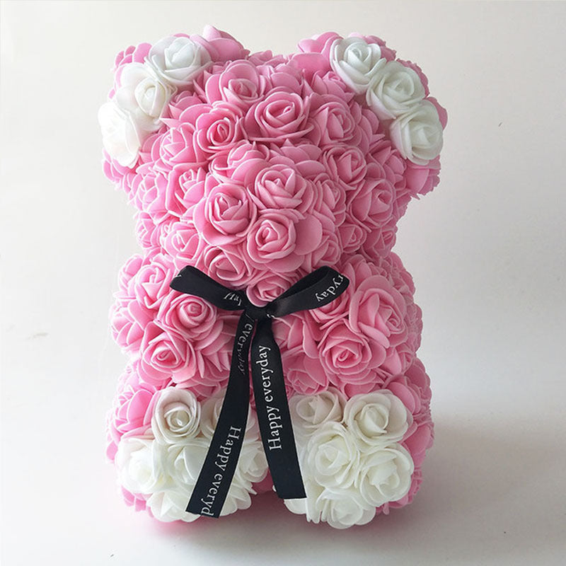 Artificial Flower Bear Preserved Flower Foam Bear