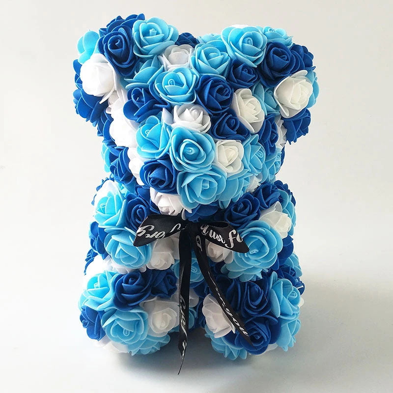 Artificial Flower Bear Preserved Flower Foam Bear