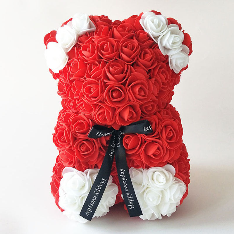 Artificial Flower Bear Preserved Flower Foam Bear